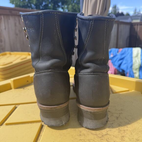 Vintage Georgia G920 Heritage Logger Lace-Up Leather Work Boots Size 6.5 - Picture 5 of 11